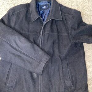 Men's Black Dockers coat